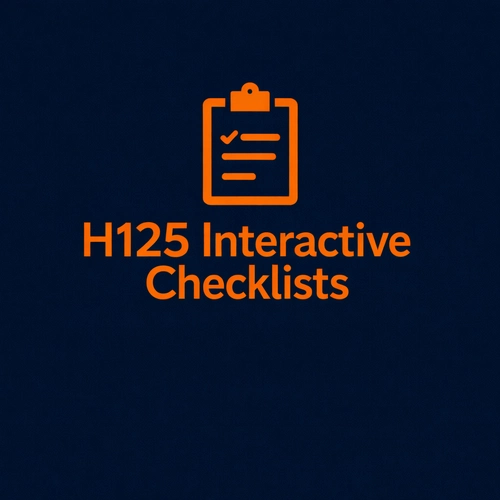 H125 Interactive Checklists
