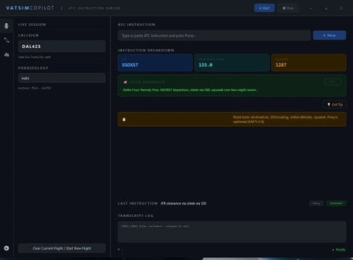 VATSIM Copilot — AI-Powered ATC Assistant