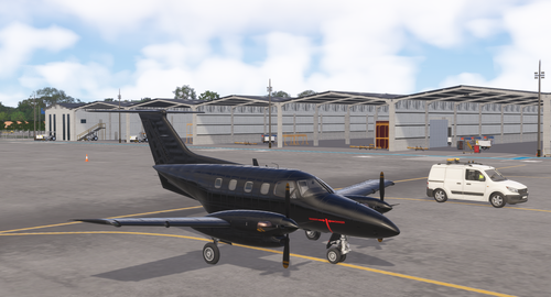BR Sim EMB121A1-Xingu black