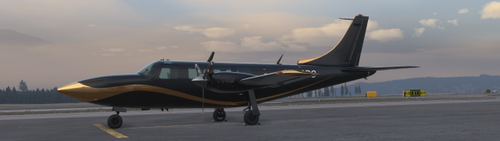 A2A Aerostar Fictional Black Livery (Dynamic Registration + Interior)