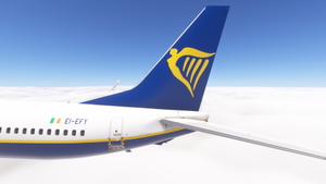 PMDG 737-800 /w cabin Ryanair (EI-EFY) thumbnail 2