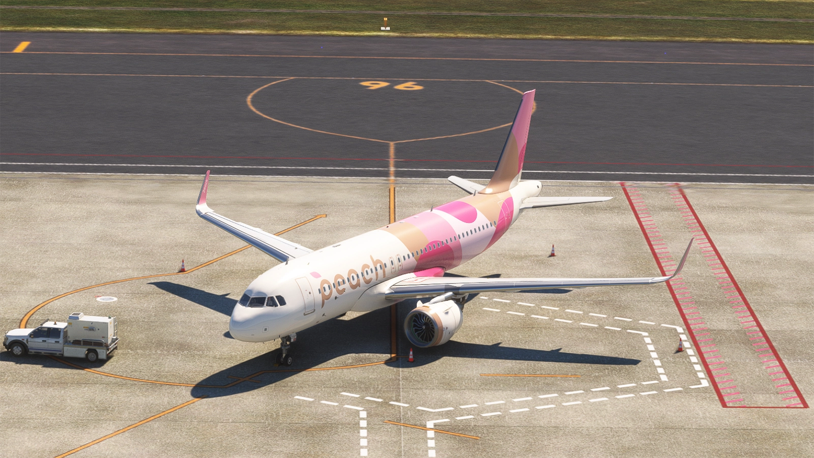 Peach Aviation (2027 Version) [8K] - Aircraft Liveries for MSFS