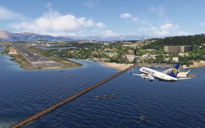 Taxiway and Texture Update for Freeware LGKR Corfu Airport by "flyto" thumbnail 1