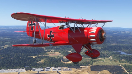 Waco WYMF5 Red Baron Liveries