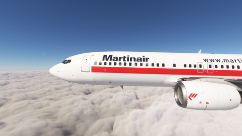 PMDG 737-800 Martinair op Miami Air (N732MA)