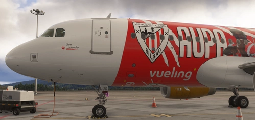 Vueling Airbus A320-232 SL EC-LUO Athletic Special Livery