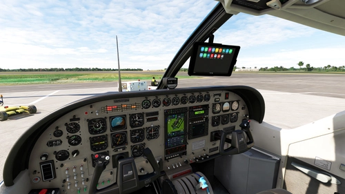 Black Square Caravan Professional Sky4Sim Tablet