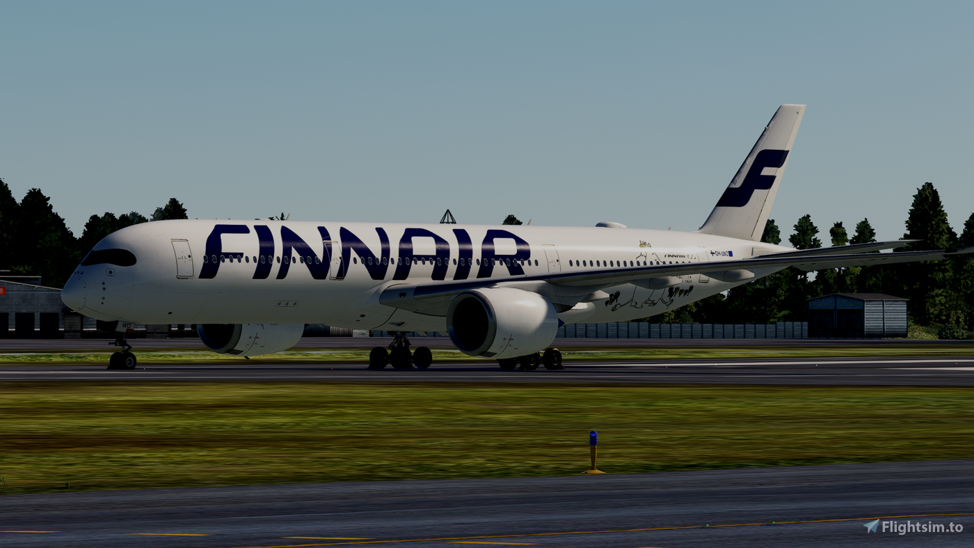 Finnair Airbus A350-900 – 100th Anniversary “Moomin” Livery (OH