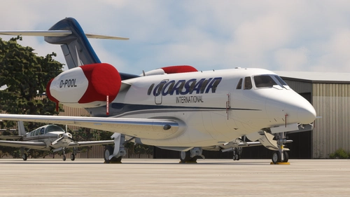 Corsair International Cessna Citation X  D-POOL