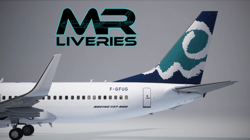 PMDG | Boeing 737-800 | Corair| F-GFUG (Fictional/Requested)