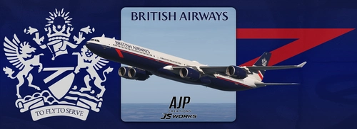 British Airways - Landor - G-BNLZ - Aerosoft-Toliss A340-600