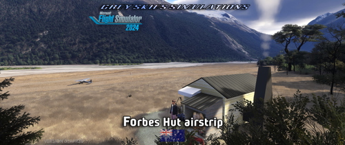 Forbes Hut airstrip, Wanaka, New Zealand (XGS26)