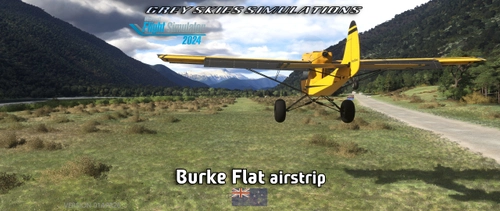 Burke Flat airstrip, Wanaka, New Zealand (XGS25)