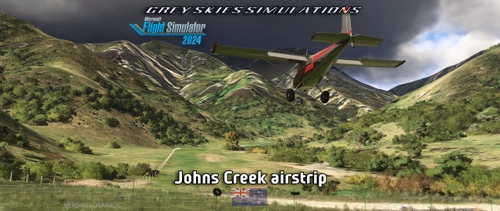 Johns Creek airstrip, Wanaka, New Zealand (XGS21)