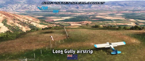 Long Gully airstrip, Wanaka, New Zealand (XGS18)