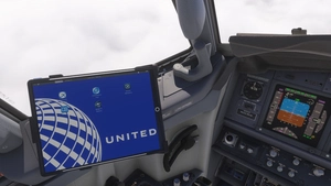 PMDG 737-800 w/ cabin  United Airlines EvoBlue/CO Merger fleet thumbnail 7