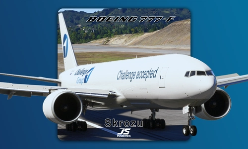 PMDG B777-F Challenge Airlines 9H-CAZ \| Skrozu