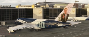 FlyByWire A380 - Lufthansa 100 Year Anniversary D-AIMH (4K) thumbnail 2