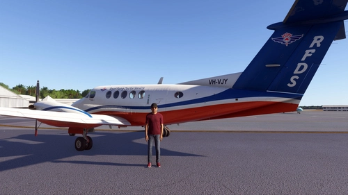 Carenado B200 King Air - RFDS VJY