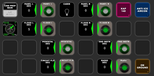BKSQ C208 Caravan Professional StreamDeck XL and PLUS profiles, incl. AAO Scripts