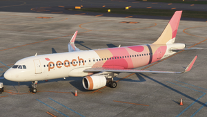 New Livery!!! [Fenixsim A320 V2] Peach Aviation￤JA820P - Aircraft