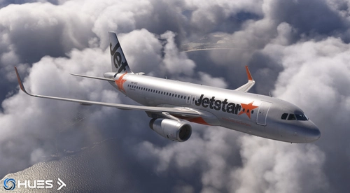 Jetstar A320 VH-VF Series Sharklet Pack