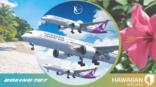 HorizonSim Boeing 787-9 Hawaiian Airlines Fleet 4K & 8K