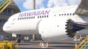 HorizonSim Boeing 787-9 Hawaiian Airlines Fleet 4K & 8K thumbnail 5