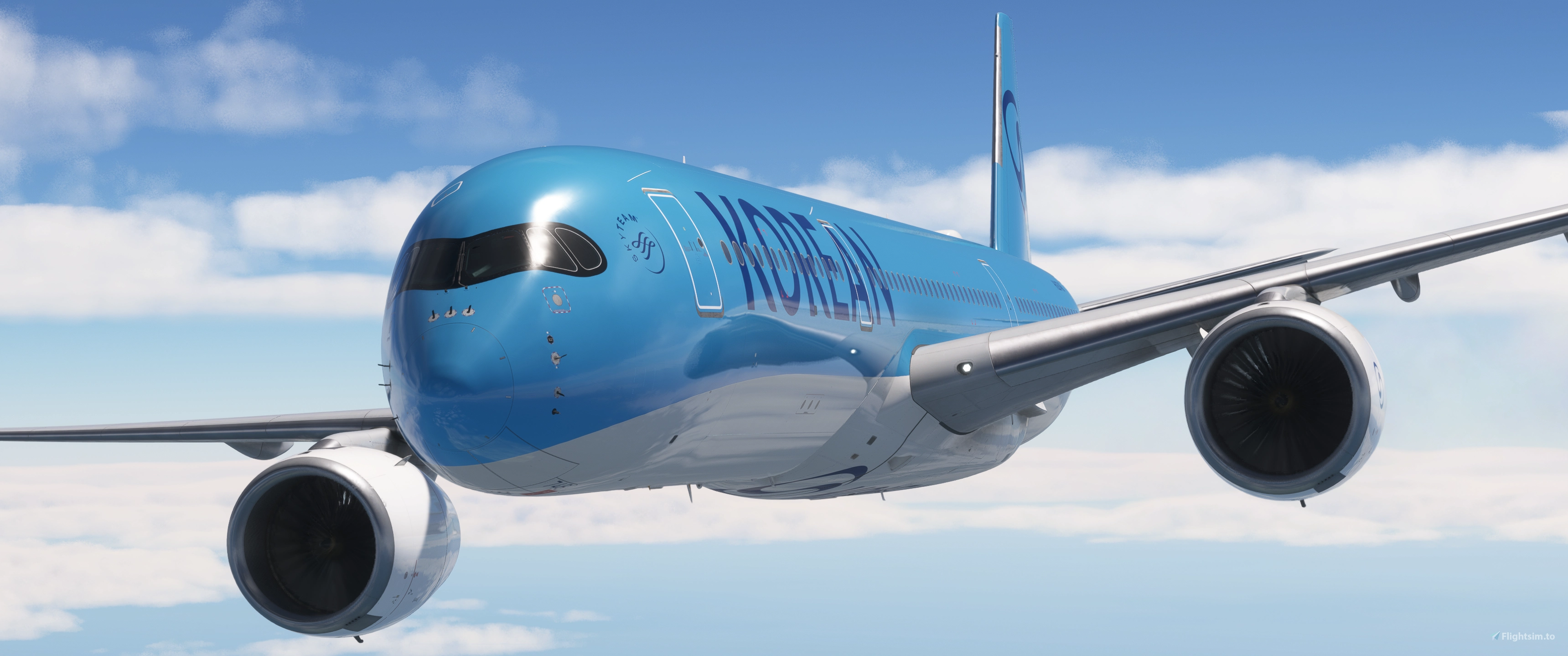 inibuilds A350-900 |  KOREAN AIR New CI Fleet Pack / 8K - Image 1