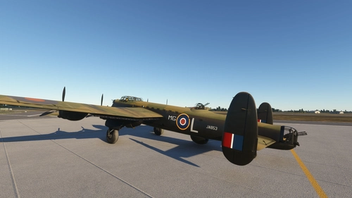 Aeroplane Heaven Lancaster JA853 MG-L