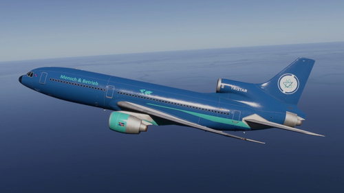 L1011 Tri Star Inibuilds Lockheed - Mensch & Betrieb