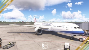 HorizonSim Boeing 787-9 China Airlines B-18811 4K & 8K thumbnail 3