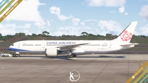 HorizonSim Boeing 787-9 China Airlines B-18811 4K & 8K thumbnail 5