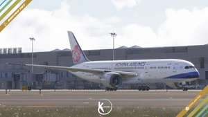 HorizonSim Boeing 787-9 China Airlines B-18811 4K & 8K thumbnail 6