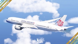 HorizonSim Boeing 787-9 China Airlines B-18811 4K & 8K thumbnail 7