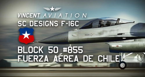 SC Designs F-16C Chilean Air Force #855