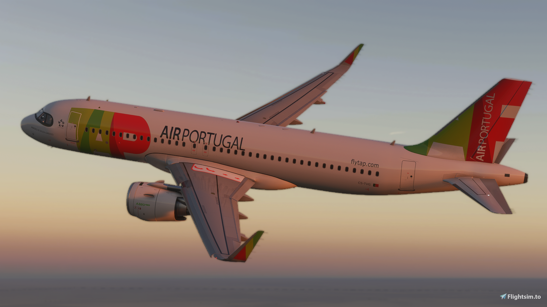 FBW A32NX TAP Air Portugal CS-TVG - Image 1