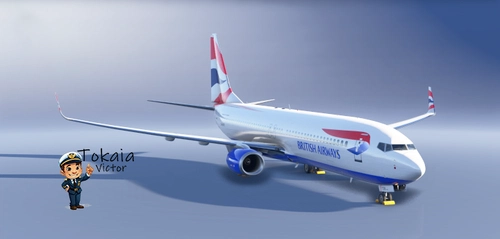 PMDG 737-900BW |British Airways G-KNTI | Fictional