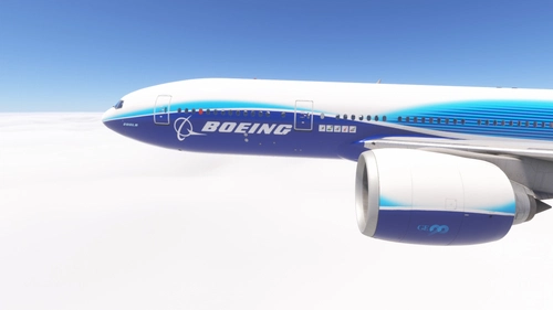 PMDG 777-200LR w/ cabin Boeing House - Worldliner (N6066Z)