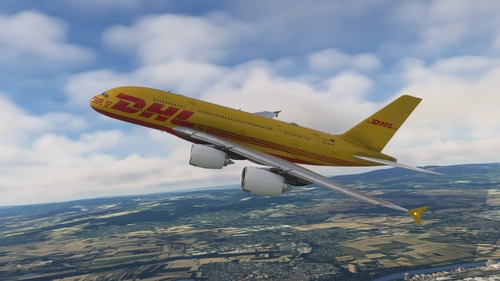 FBW A380X | DHL | 8K & 4K | Fictional | Requested