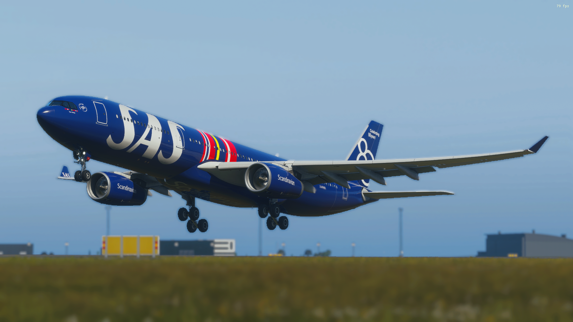 80 Year Anniversary | Scandinavian Airlines A330-300E LN-RKR - Image 1