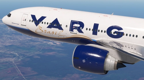 Varig PP-VRC w/Cabin \| GE