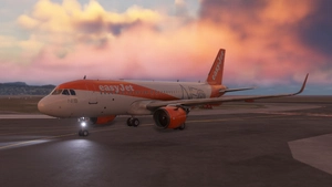 FBW A32NX EasyJet G-UZHA neo livery (Clean and dirty) thumbnail 4