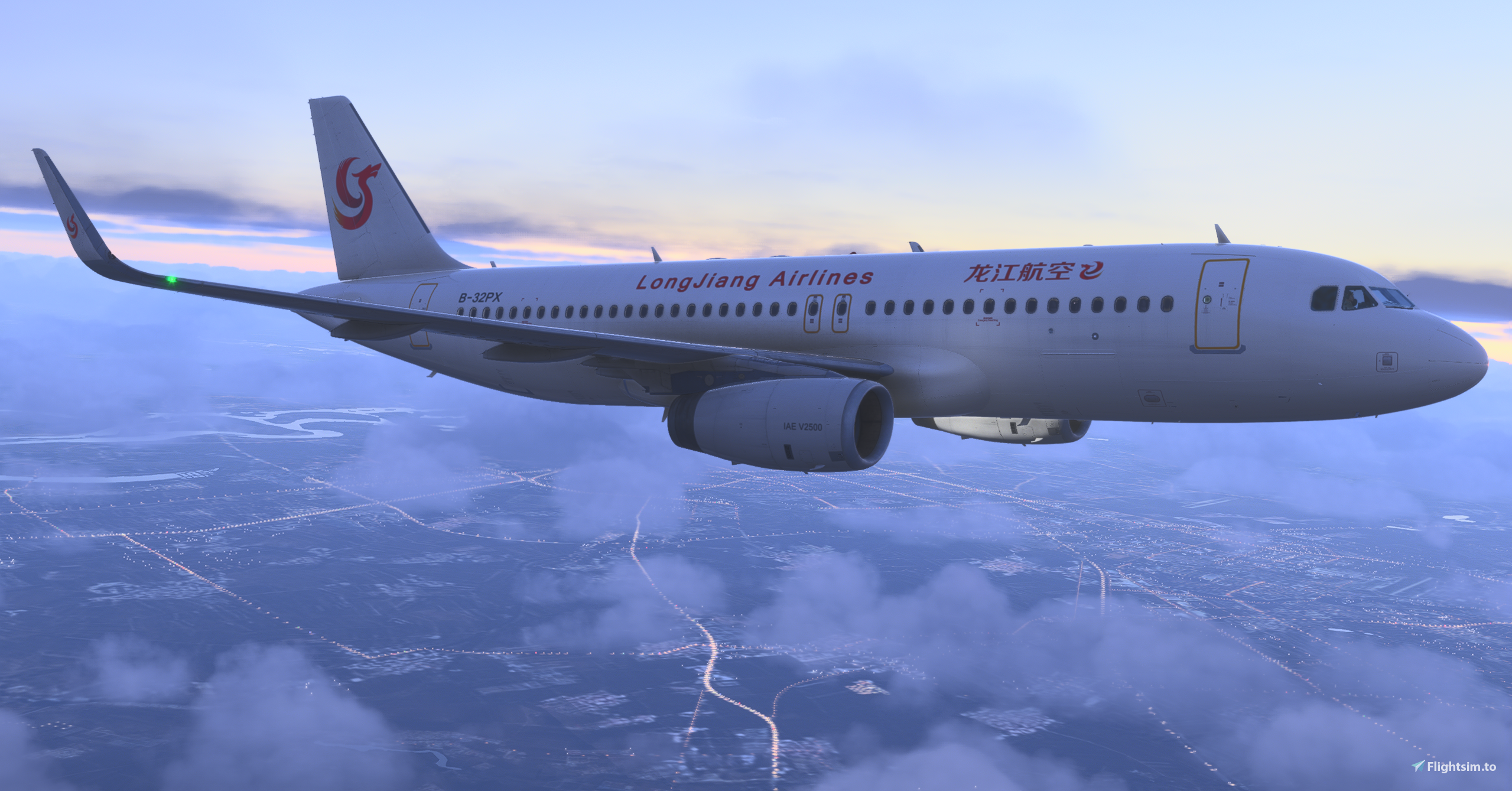 FenixA320 LongJiang Airlines B-32PX (With Cabin) 8K - Aircraft