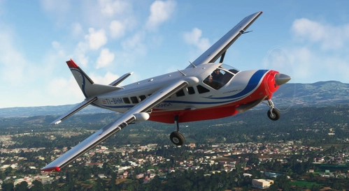 Black Square Caravan Professional - SANSA Airlines fleet