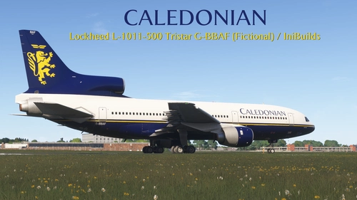 Caledonian Airways G-BBAF (Fictional) | Lockheed L-1011 Tristar IniBuilds
