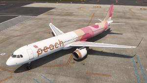 New Livery!!! FSLabs A321NX (NEO LEAP) Peach JA901P - Aircraft