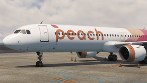 New Livery!!! FSLabs A321NX (NEO LEAP) Peach JA901P - Aircraft