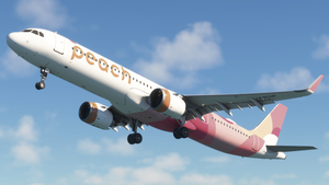 New Livery!!! FSLabs A321NX (NEO LEAP) Peach JA901P - Aircraft