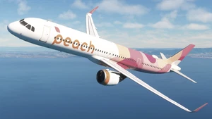 New Livery!!! FSLabs A321NX (NEO LEAP) Peach JA901P - Aircraft